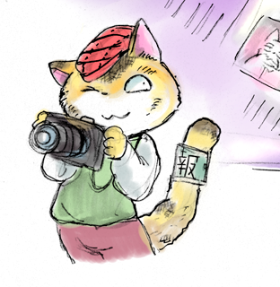猫漫画カメラマン